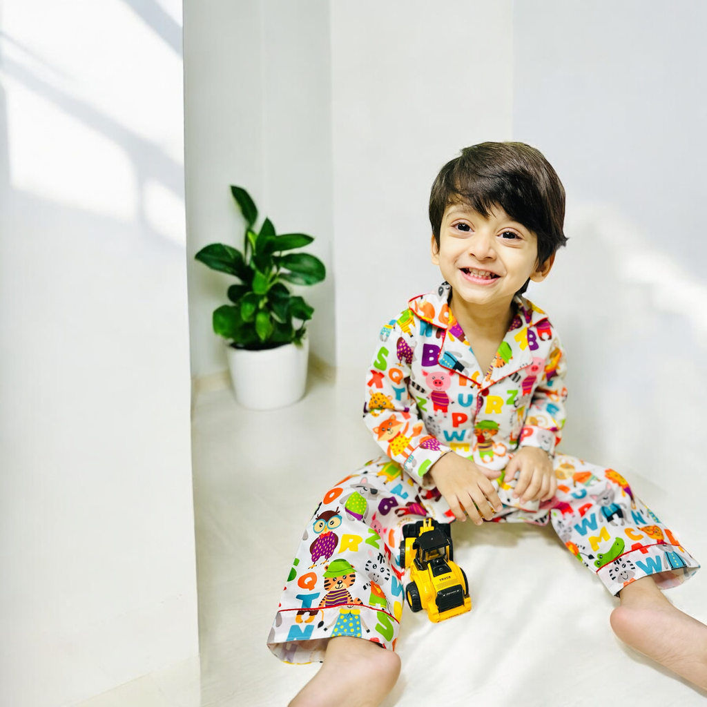ABC Colorful Print Full Sleeves
