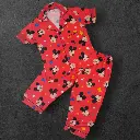 Mickey Mouse Tomato Red Full Sleeves