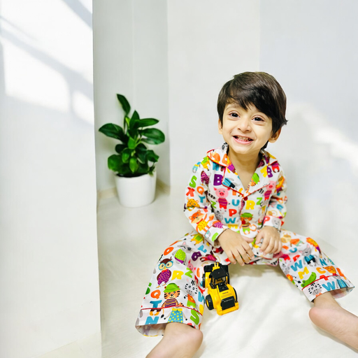 ABC Colorful Print Full Sleeves
