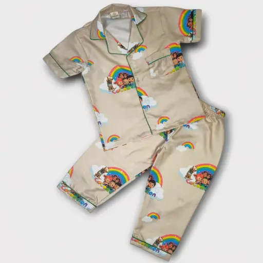 Coco Family Beige Half sleeves